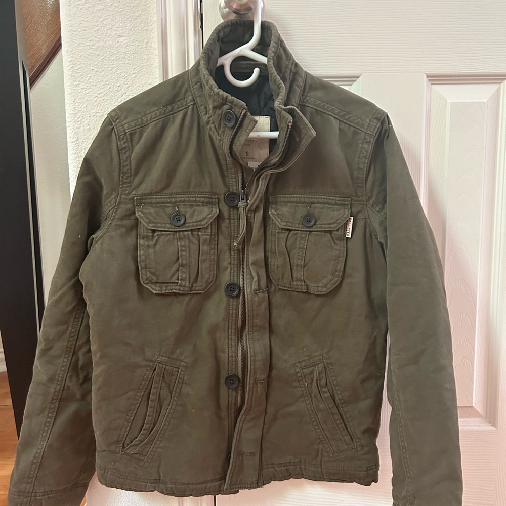 Hollister Green Military Field Jacket
